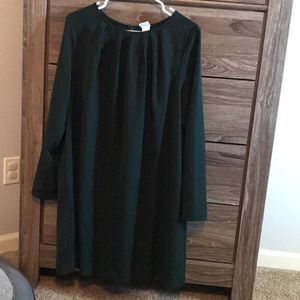 Dark green H&M dress